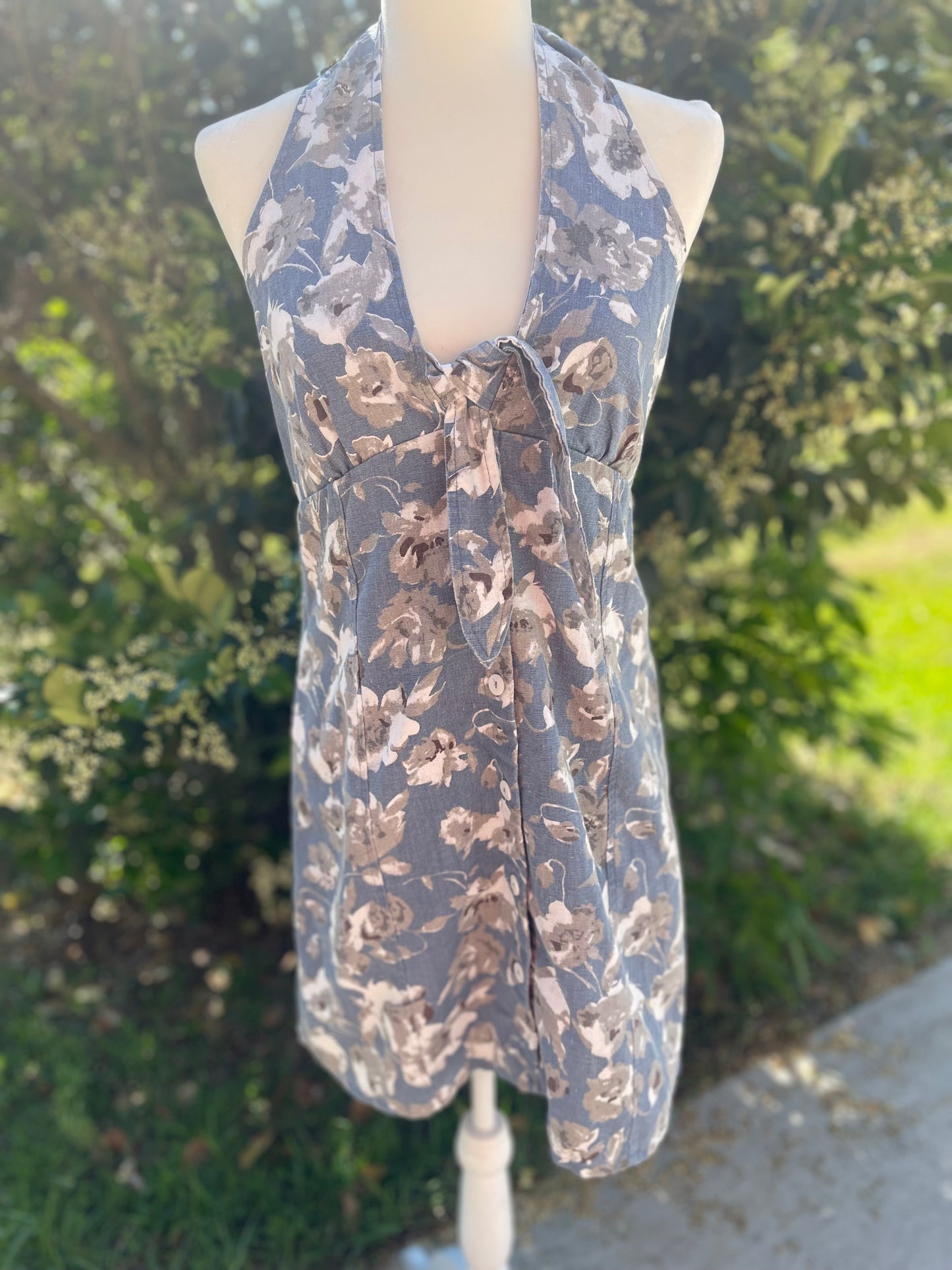 Antique Halter Dress