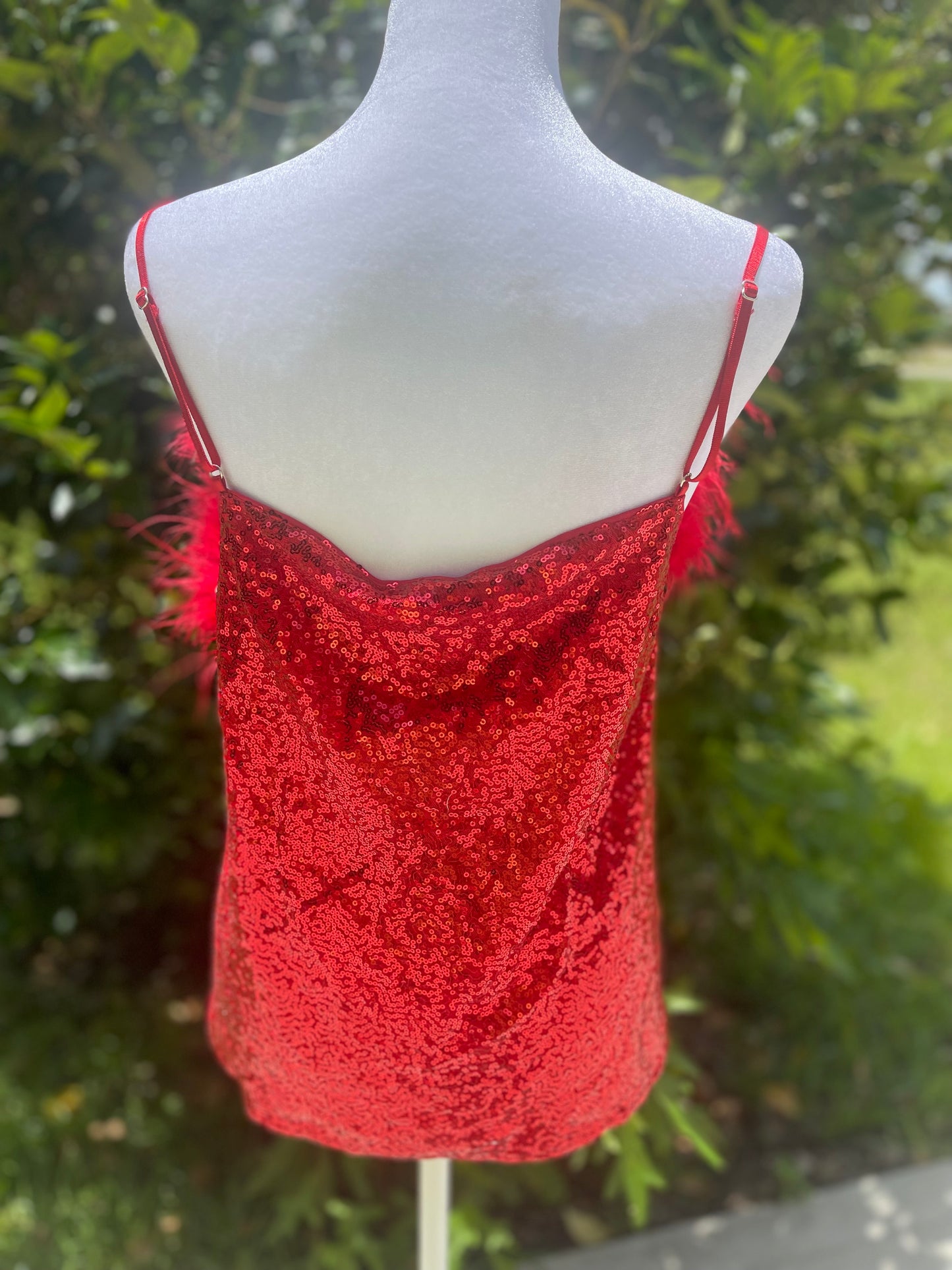Razzle Red Glam Tanktop