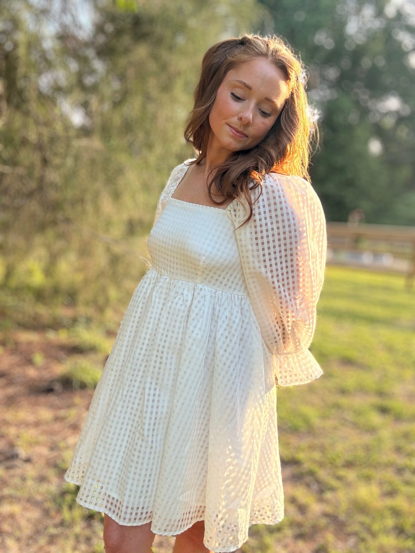 Morning Light Babydoll Dress