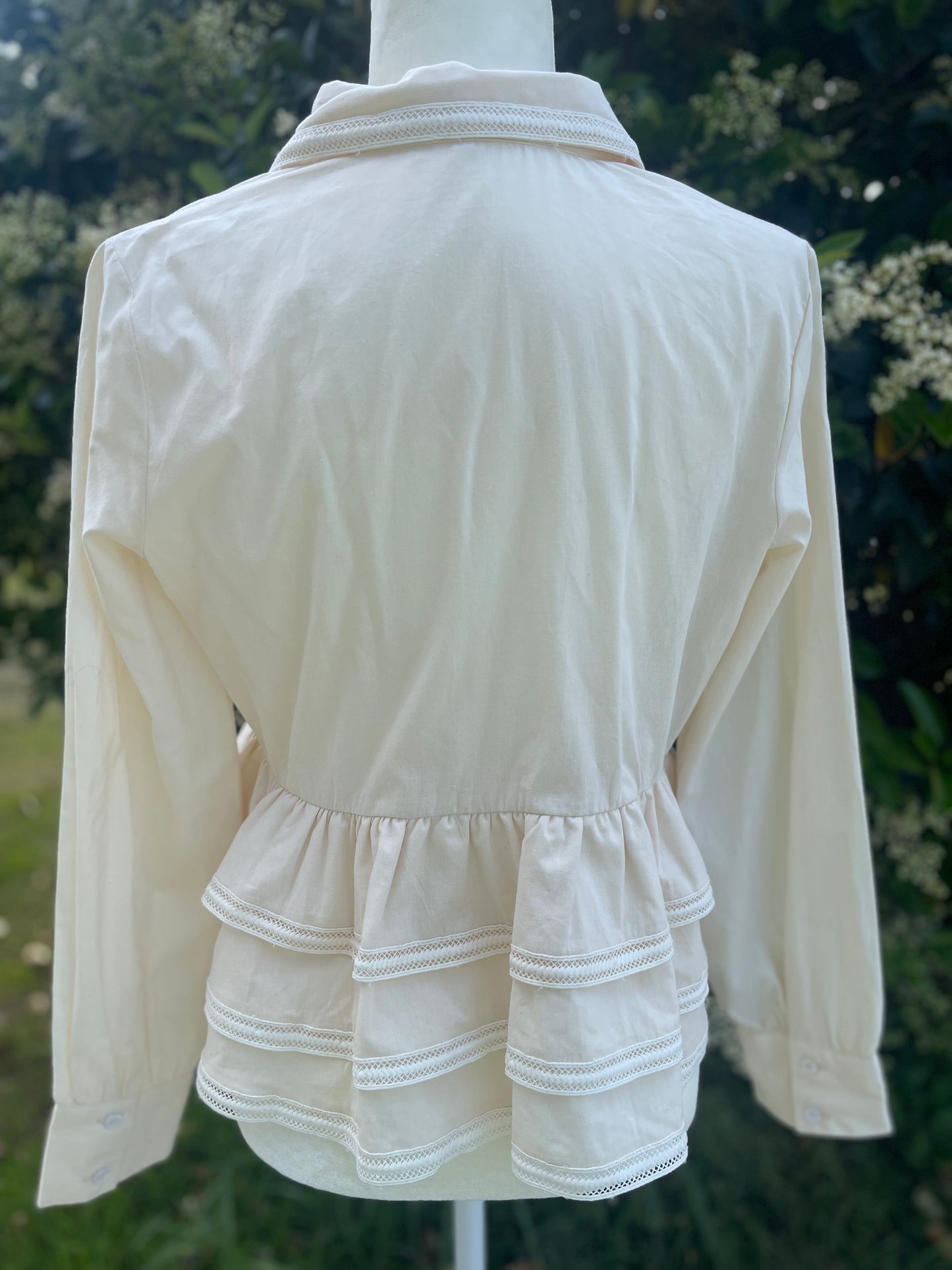 Chic Peplum Blouse