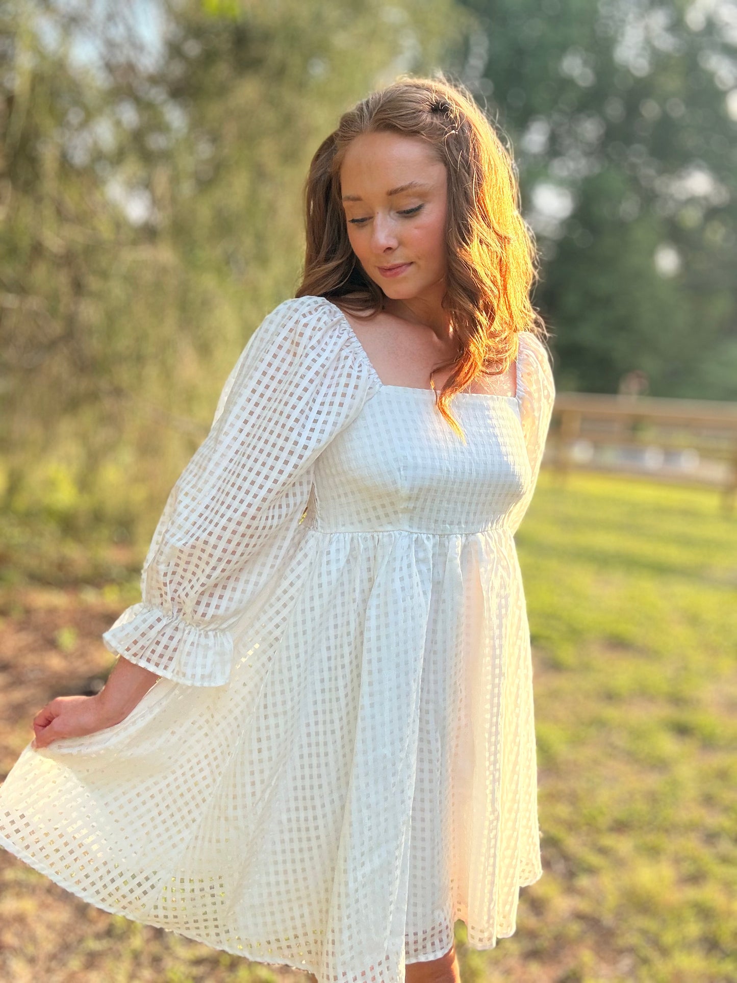 Morning Light Babydoll Dress