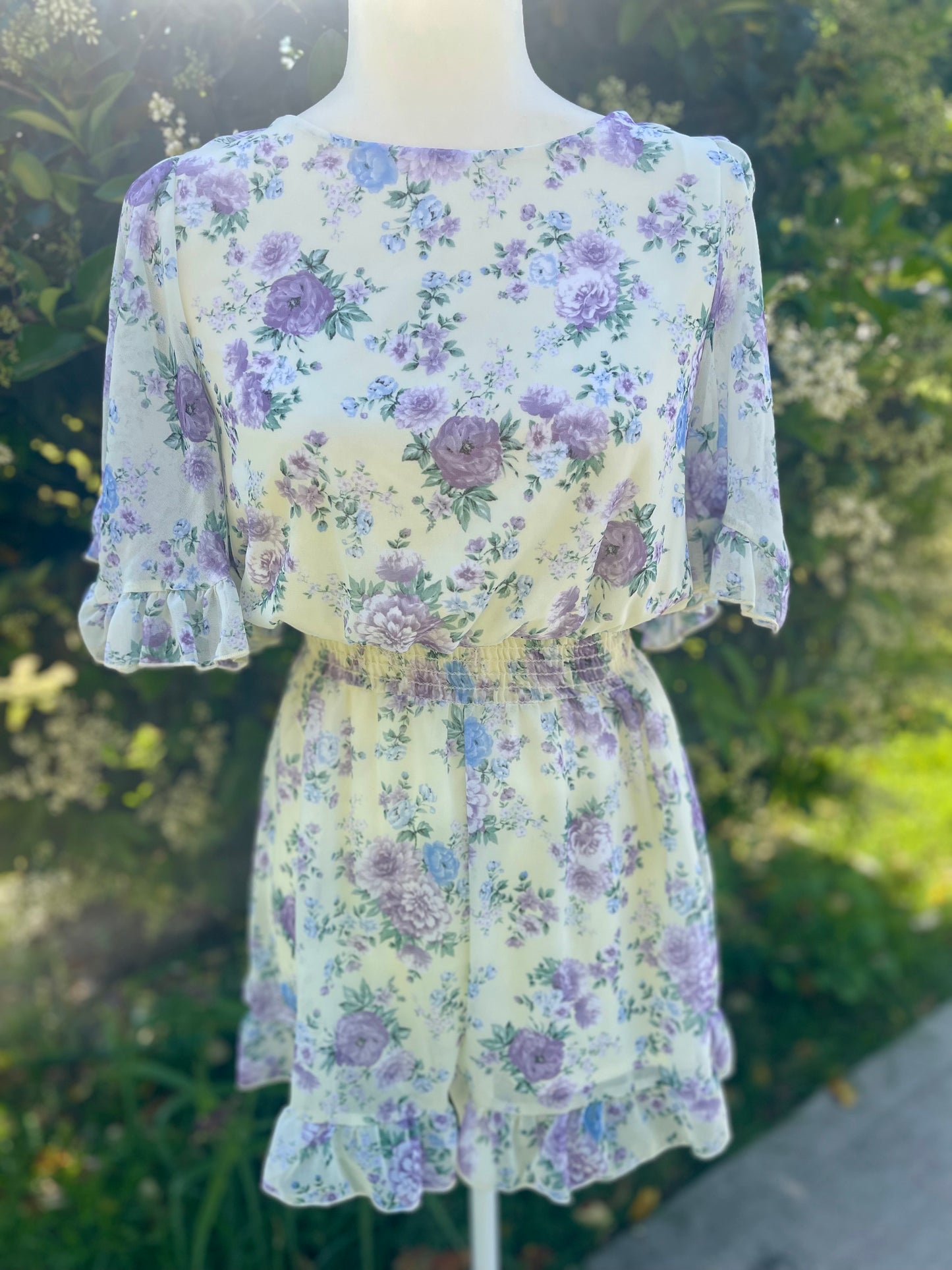 So Lavendar Romper