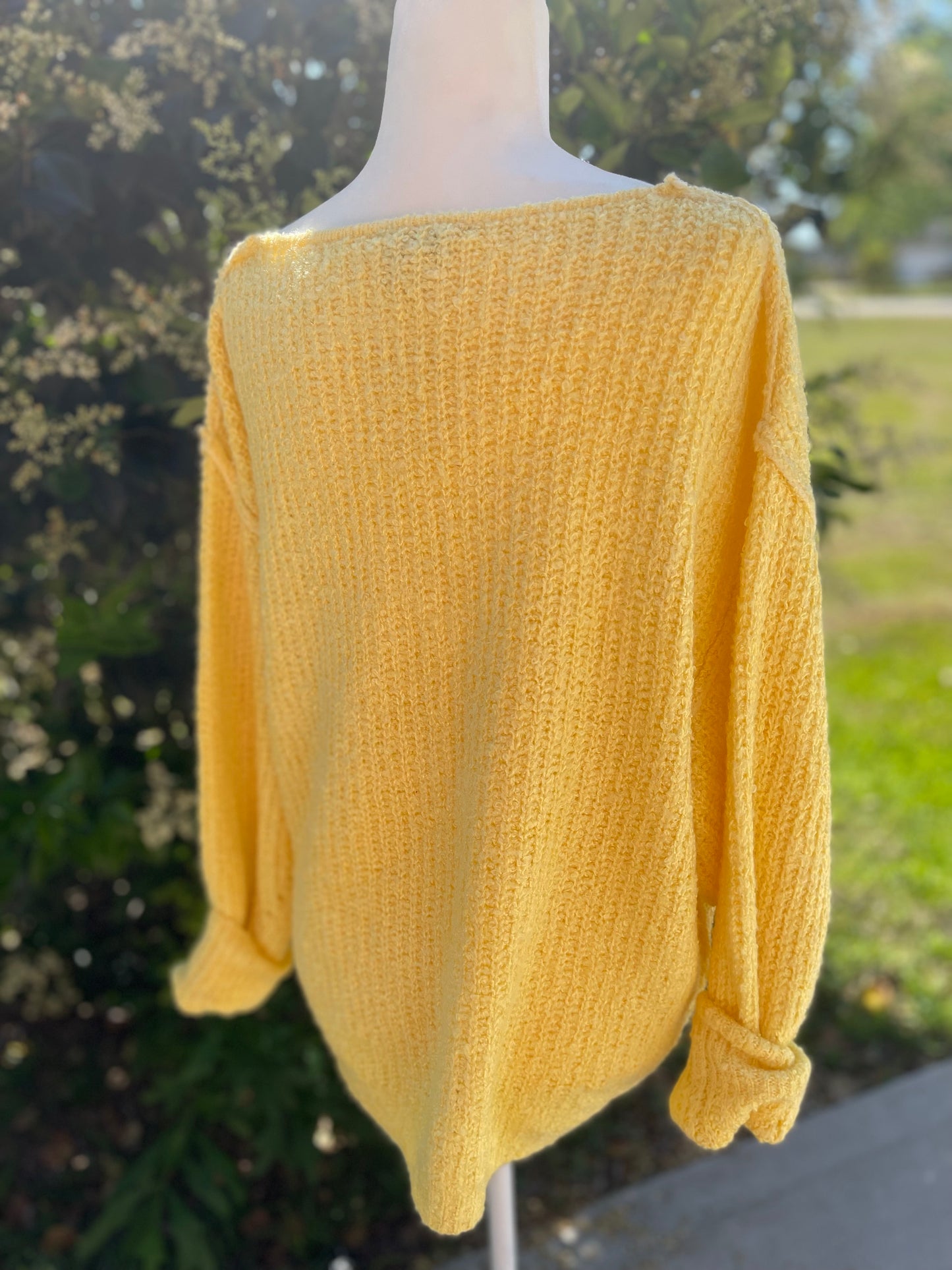 Oversized Knit Sweater