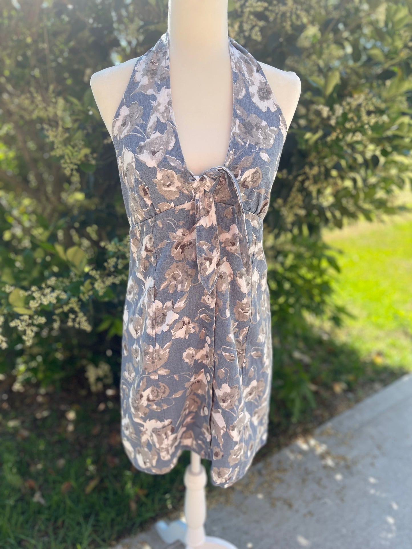 Antique Halter Dress
