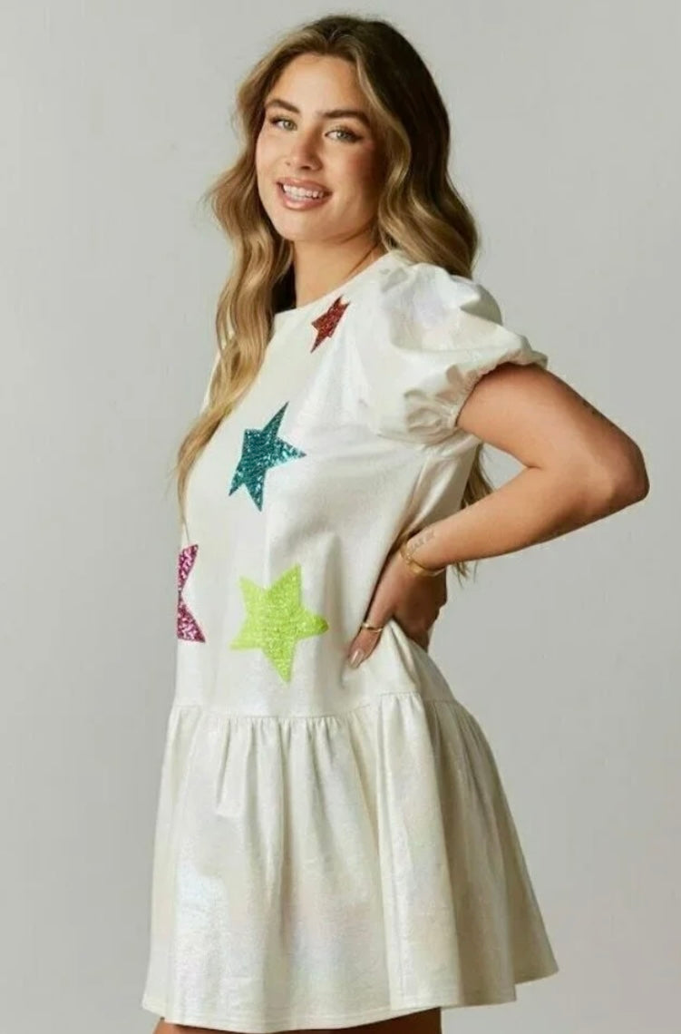 Starlight Pearlescent Dress