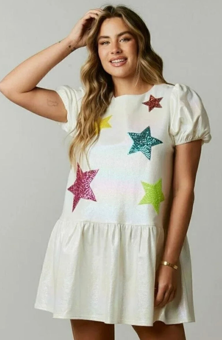 Starlight Pearlescent Dress