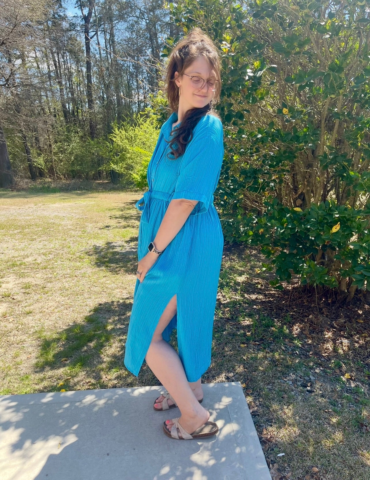 Picnic Date BLUE Dress