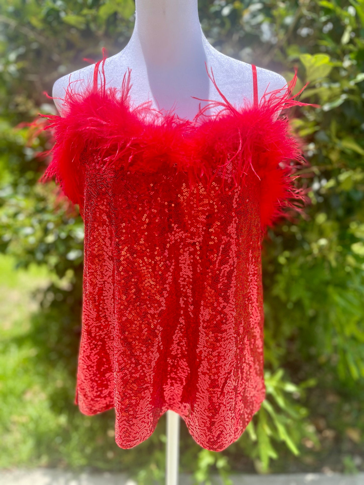 Razzle Red Glam Tanktop