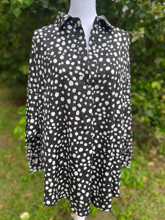 Spotted Dolman Tunic