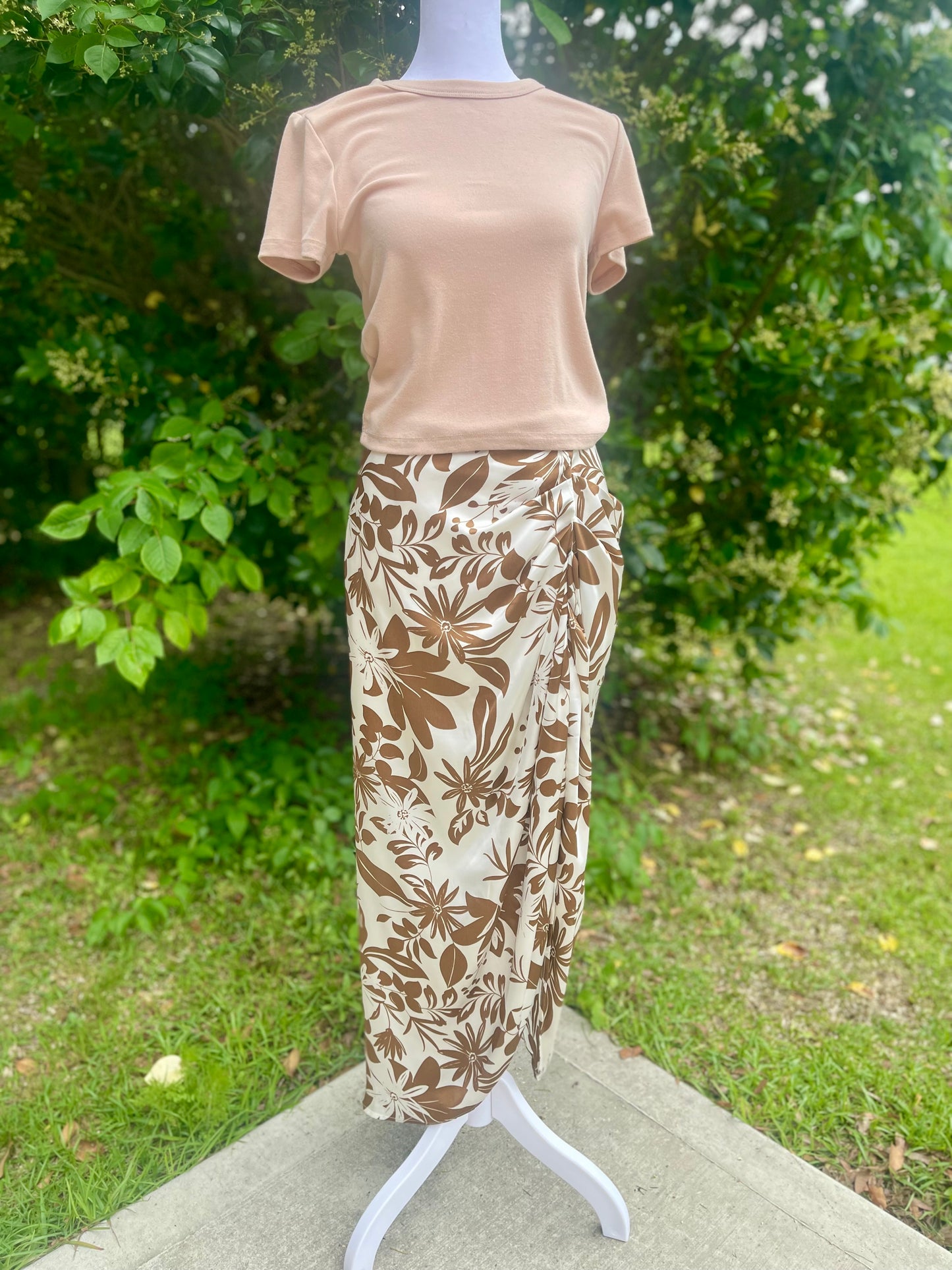 Vacay Moment Midi Skirt