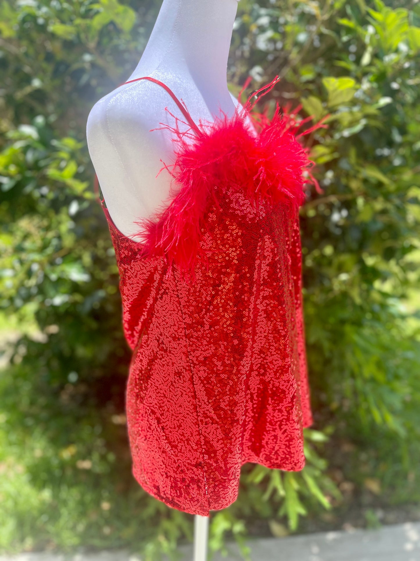 Razzle Red Glam Tanktop