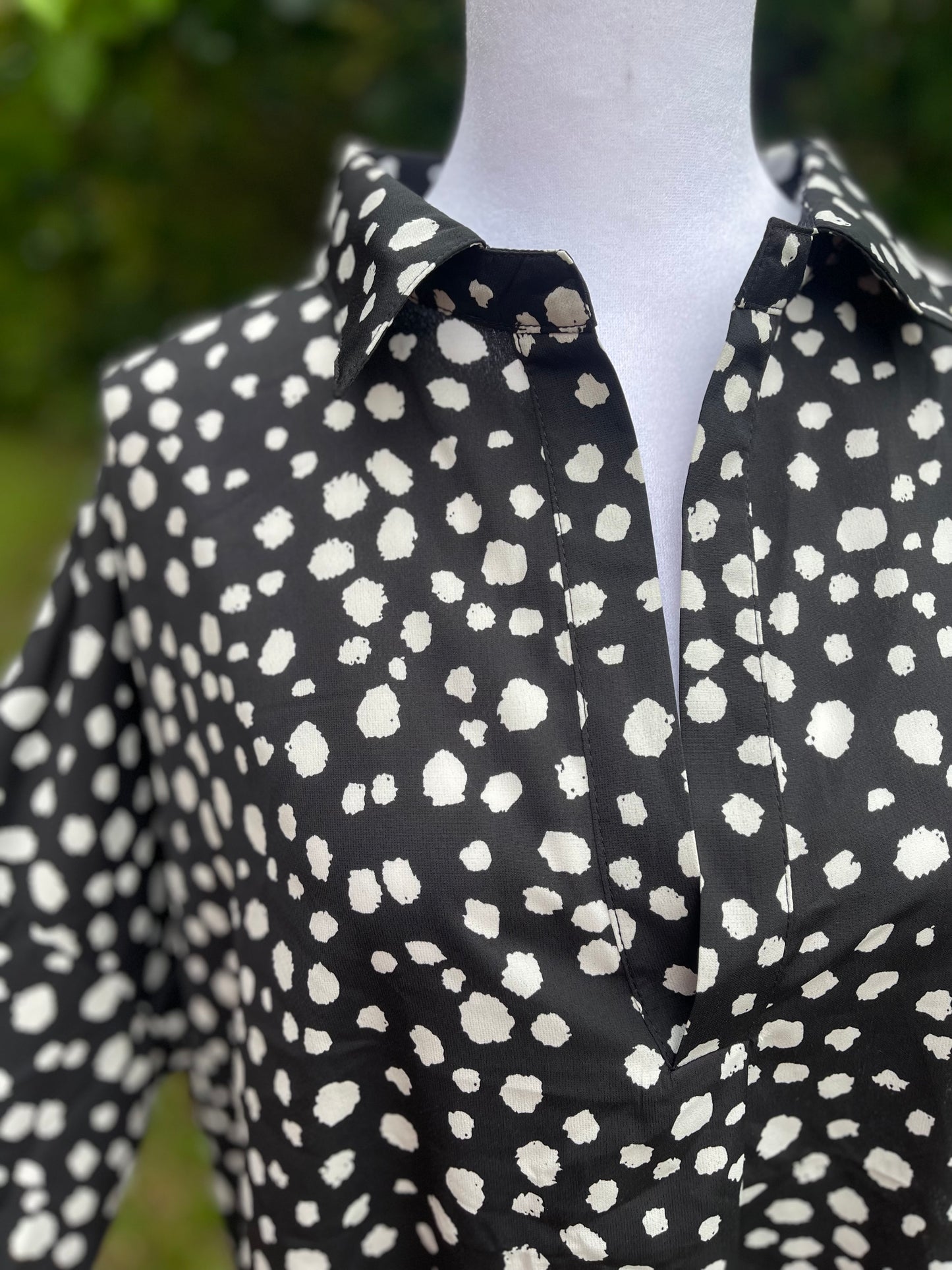 Spotted Dolman Tunic