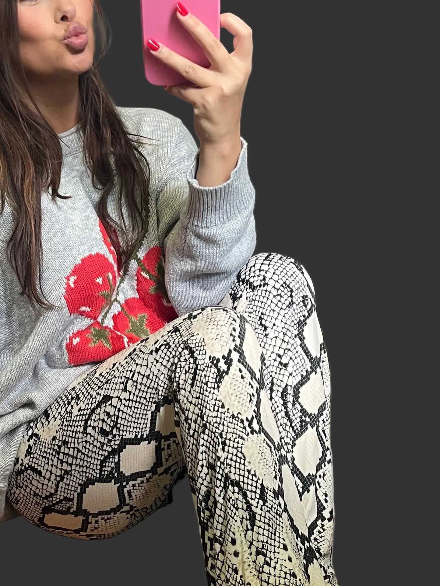 City Chic Snake print Pants