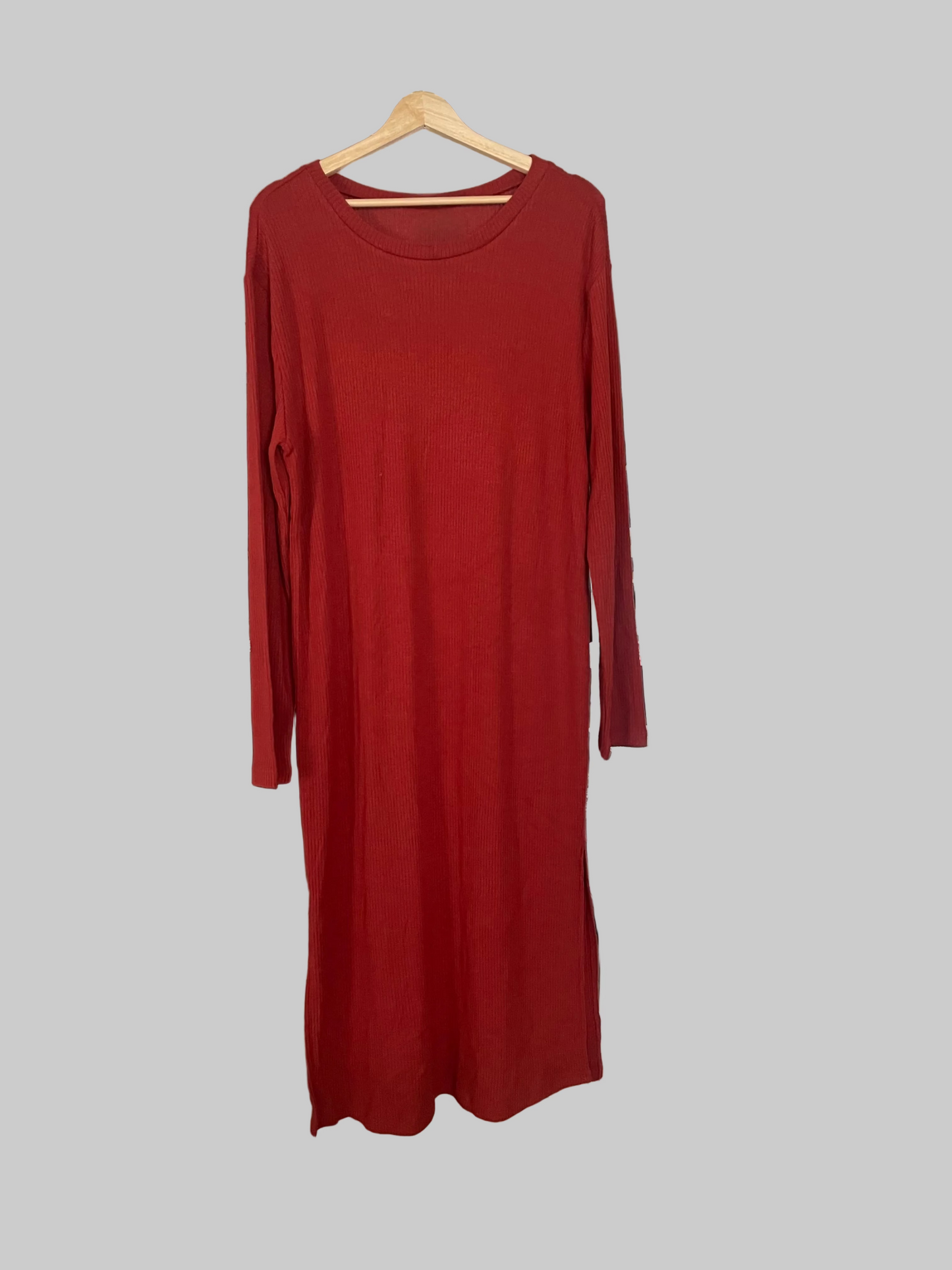 Pumpkin Spice Maxi Dress